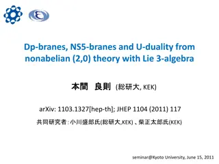 Dp-branes, NS5-branes, U-duality, and M-Theory Overview