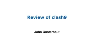 Comprehensive Review of Clash9 Framework by John Ousterhout