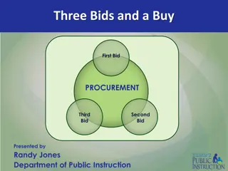 Streamlining Small Purchases with Three Bids and a Buy Approach