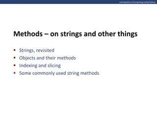 Introduction to String Methods in Python