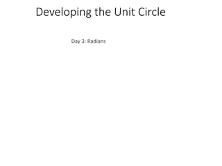 Radians: Developing Unit Circle Skills