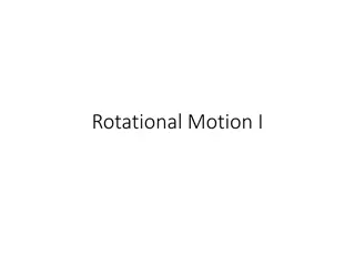 Rotational Motion and the Radian