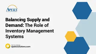 Optimizing Inventory Management: Balancing Supply & Demand with Advanced System