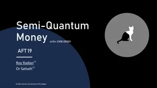 Exploring the World of Quantum Money and Cryptography