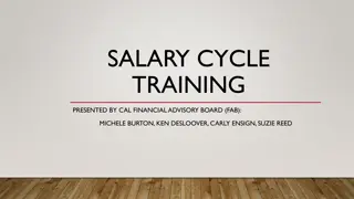 Comprehensive Salary Cycle Training Overview