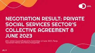 Private Social Services Sector Collective Agreement Summary 2023-2025