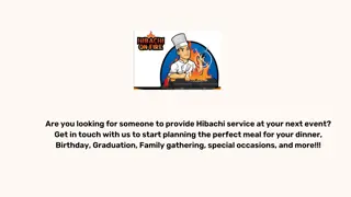 How to Handle Weather Challenges at Your Outdoor Hibachi Party