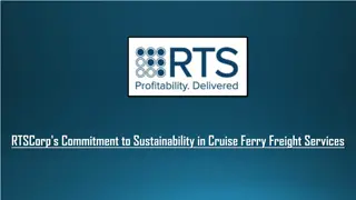 RTSCorp's Commitment to Sustainability in Cruise Ferry Freight Services