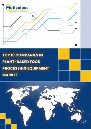 Plant based food processing equipment