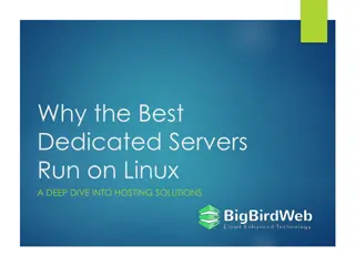 Why the Best Dedicated Servers Run on Linux