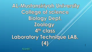 Common Laboratory Techniques in Zoology - Urine and Stool Specimen Analysis