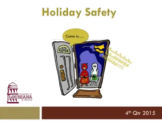 Holiday Safety Tips and Statistics for the Workplace and Travel