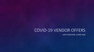 Managing COVID-19 Vendor Offers for Teaching and Research Support