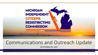 Latest Updates on Communications and Outreach Strategies