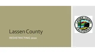 Redistricting Process in Lassen County