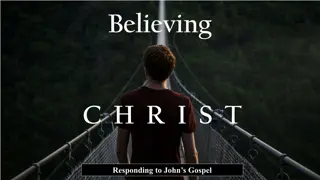 Overcoming Blocks to Faith in Christ According to John's Gospel