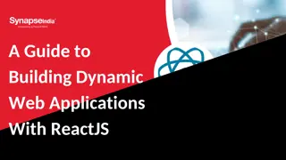 Experienced ReactJS Development Services for Effective Solutions