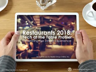 Challenges and Trends in Restaurant Technology