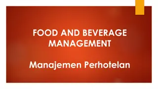 Key Differences in Food and Beverage Management for Hotels and Restaurants