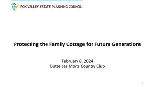 Protecting the Family Cottage for Future Generations - Event Highlights