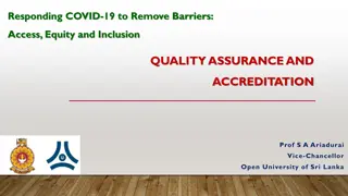 Educational Response to COVID-19: Overcoming Barriers in Access and Learning