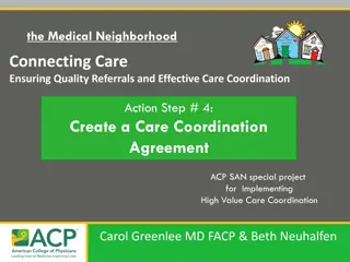 Enhancing Care Coordination Through Agreements