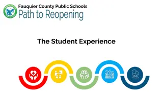 Fauquier County Public Schools Reopening Plan Overview