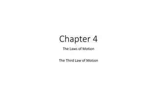 Newton's Third Law of Motion