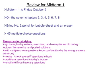 Physics Midterm 1 Review Guide