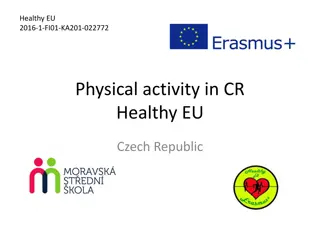 Research Work for Physical Activity Statistics in the Czech Republic