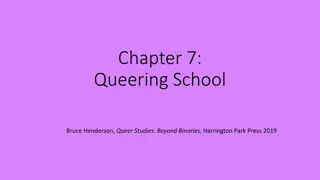 Examining Queer Education Practices in Schools