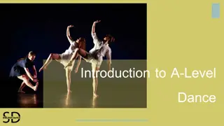 A-Level Dance Introduction and Core Content Overview