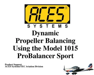 Dynamic Propeller Balancing with ProBalancer Sport