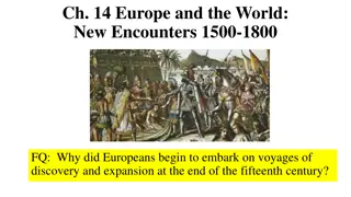 European Voyages of Discovery: Motives and Achievements (80 characters)