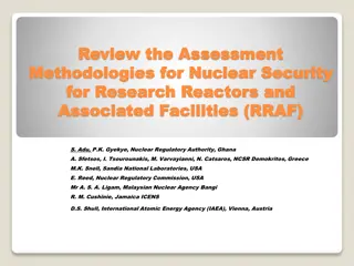 Comprehensive Review of Methodologies for Nuclear Security in Research Reactors and Facilities