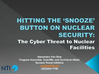 Cyber Threat to Nuclear Facilities: A Critical Analysis