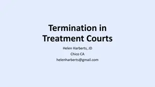 Termination in Treatment Courts