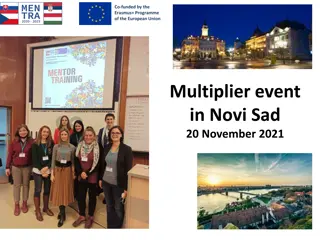 Empowering Teachers through Mentorship: Erasmus+ Multiplier Event in Novi Sad