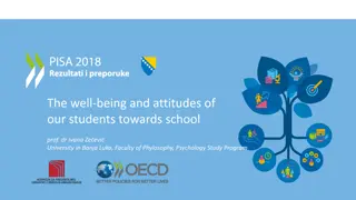 The Well-being and Attitudes of Students Towards School Prof. Dr. Ivana Zečević University