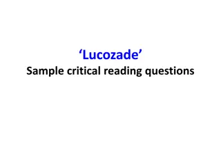 Critical Reading Analysis: Language and Mood in 