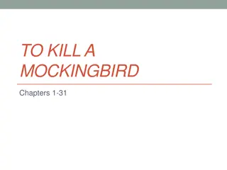 Insights from To Kill a Mockingbird Chapters 1-31