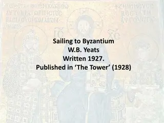 Sailing to Byzantium