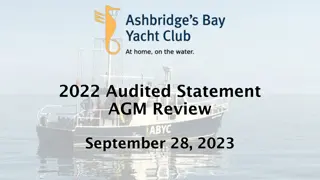 Club Financial Statements and Audits