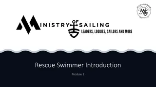 Comprehensive Training for Sailing Rescue Swimmers