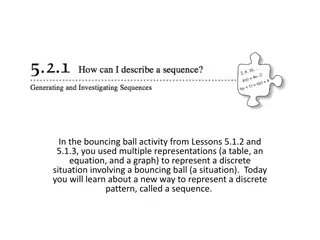 Exploring Sequence Patterns Using Different Representations