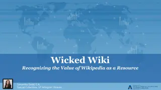 Leveraging Wikipedia for Libraries: A Comprehensive Guide