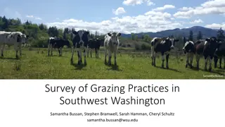 Research Study on Grazing Practices in Southwest Washington