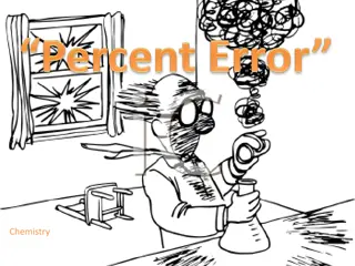 Understanding Percent Error in Chemistry