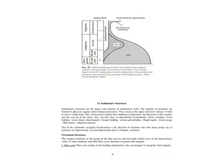 Sedimentary Structures: Types and Significance