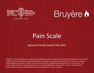 Pain Scale Aphasia-Friendly Toolkit - Feb 2024